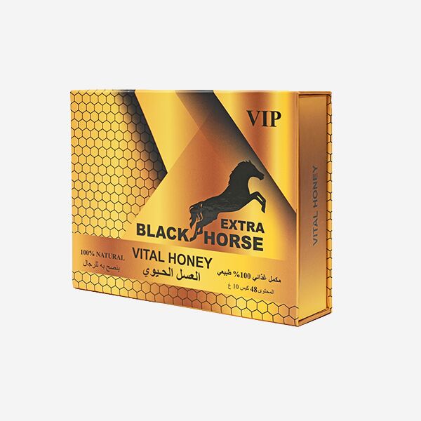 Découvrez l'élixir de désir, Black Horse Extra VIP, un miel aphrodisiaque de Malaisie qui stimule la libido et ravive la flamme de passion.